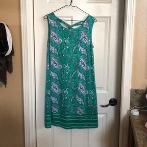 Patterned summer dress